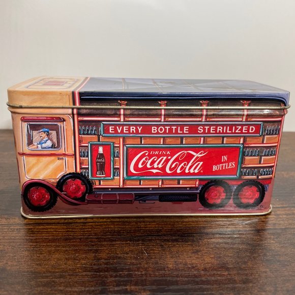 Vintage Coca Cola Bristolware Tin Truck 1993 Every Bottle Sterilized - Picture 4 of 4